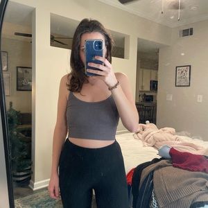 Urban outfitters stretchy crop top